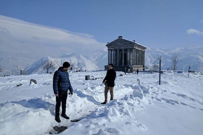 Multi-Day Winter Sightseeing Tour in Armenia - Day 1: Garni Temple, Geghard, Tsaghkadzor, and Sevanavank in Winter Light