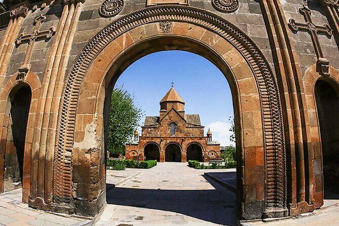 Private Tour to Echmiadzin,St.Hripsime & Gayane Churches, Zvartnots Temple - Zvartnots Temple: ruins with scale models that finally make sense